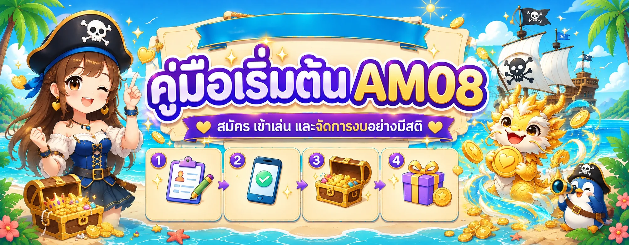 AM08 คู่มือเริ่มต้น | สมัคร ทางเข้า สล็อต และวอเลท