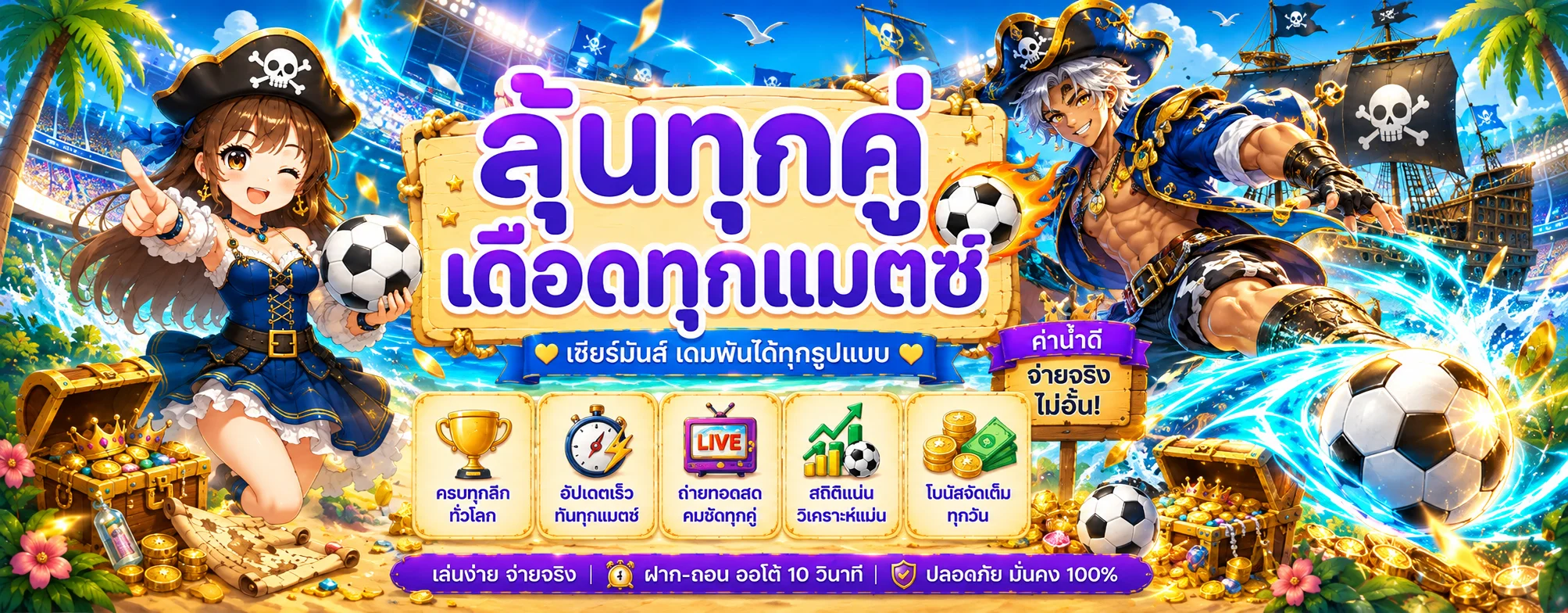 AM08 กีฬา ลุ้นทุกคู่พร้อมหน้าผลบอลสด